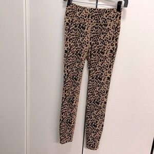 J.Crew Weekend Cotton Leopard Leggings XS J. crew women’s ladies cheetah